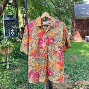 Vintage floral print Westbound button up